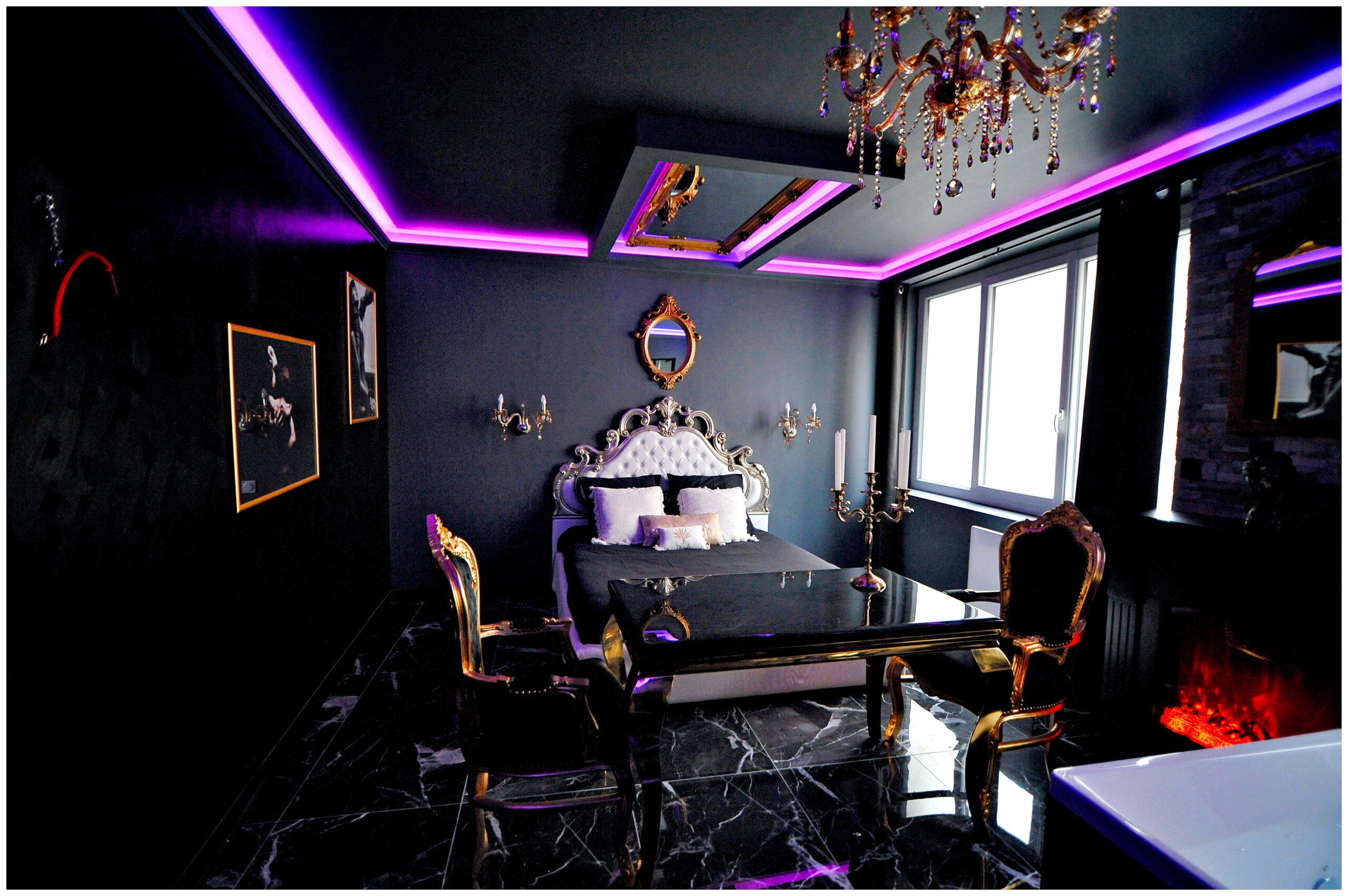 Blossom Interiors - Décoration d'intérieur logement locatif - airbnb - booking - love room - logement atypique et à thème - location saisonnière - location - colocation - rénovation - investissement immobilier - réservez votre nuit en amoureux dans un logement atypique haut de gamme